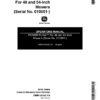 John Deere PowerFlow for 48-, 54-Inch Mowers (010001-) Operator's Manual (OMM140342)