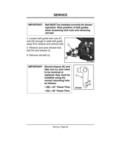 Alternative view of John Deere PowerFlow for 48-, 54-Inch Mowers (010001-) Operator's Manual (OMM140342)