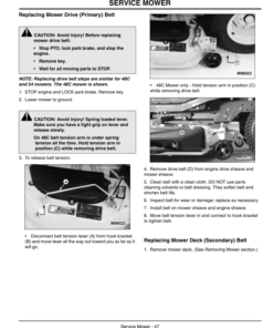 Alternative view of John Deere 355D Lawn & Garden Tractors (085001-) Operator's Manual (OMM141524)