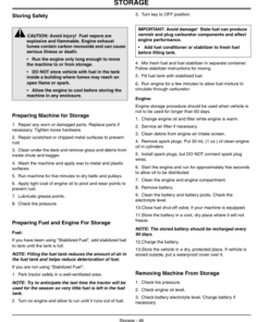 Alternative view of John Deere LX255, LX277, LX277AWS, LX279 & LX288 Lawn Tractors North America (010101-060000) Operator's Manual (OMM142612)