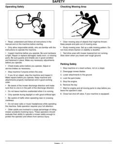 Alternative view of John Deere 42C Mower Deck (035001-) Operator's Manual (OMM142636)