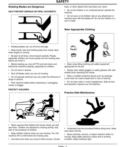 Alternative view of John Deere 48C Mower Deck Operator's Manual (OMM142638)