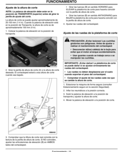 Alternative view of John Deere 38 Inch Mower Deck Operator's Manual (OMM142640)