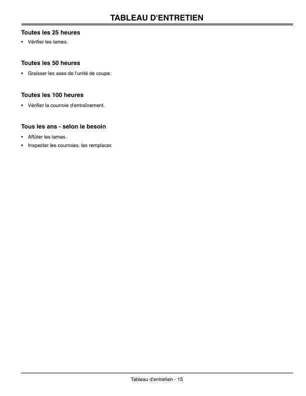 John Deere 42C Mower Deck Operator's Manual (OMM142642) - Image 2