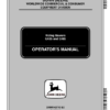 John Deere GX85 & SX85 Riding Mowers Operator's Manual (OMM143710)