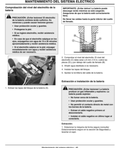 Alternative view of John Deere LT133, LT155 & LT166 Lawn Tractors Export Edition (125001-) Operator's Manual (OMM143714)