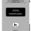 John Deere LTR155, LTR166 Lawn Tractors Operator's Manual (OMM143717)