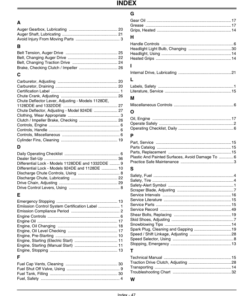 Alternative view of John Deere 924DE, 1228DE, 1128DDE, 1332DDE Walk-Behind Snowblowers (200001-) Operator's Manual (OMM143880)