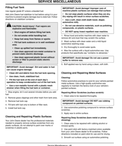 Alternative view of John Deere F510, F525 Front Mowers (120001-) Operator's Manual (OMM144025)