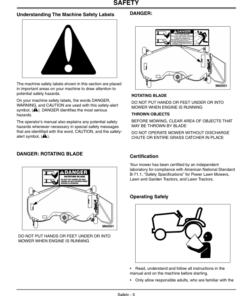 Alternative view of John Deere 48, 54 Inch Mower Decks (010001-) Operator's Manual (OMM145184)