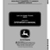 John Deere GX355 Lawn & Garden Tractor Operator's Manual (OMM145730)