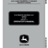 John Deere 44 Inch Snow Blade For Spin-Steer Lawn Tractors Operator's Manual (OMM146501)