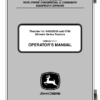 John Deere Thatcher for X400/X500 Series Tractors Operator's Manual (OMM146773)