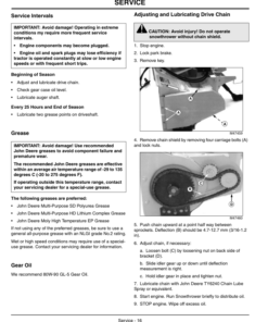 Alternative view of John Deere 46-Inch Quick-Hitch Snowthrower (010001-) Operator's Manual (OMM146776)