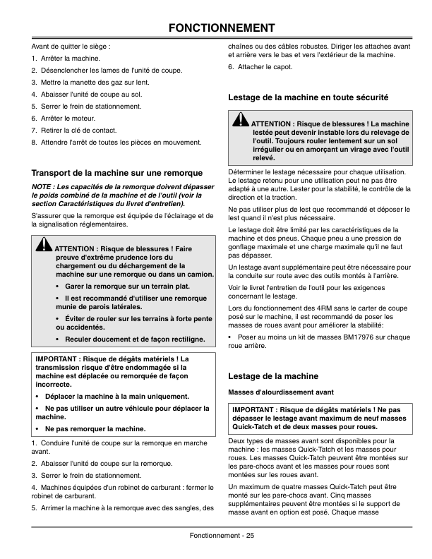 John Deere X595 Lawn & Garden Tractor Export (010001-020224) Operator's Manual (OMM146859) - Image 2