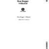 John Deere 14 Bushel Rear Bagger Operator's Manual (OMM147003)