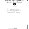 John Deere 14 Bushel Rear Bagger for X400, X500, X700, X900 Series Lawn, Garden Tractors (Export Edition) Operator's Manual (OMM147542)