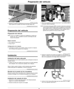 Alternative view of John Deere 14 Bushel Rear Bagger for X400, X500, X700, X900 Series Lawn, Garden Tractors (Export Edition) Operator's Manual (OMM147542)