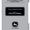 John Deere Winch for X400/X500 Series Tractors Operator's Manual (OMM147632)