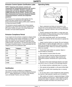 Alternative view of John Deere Spin-Steer Lawn Tractor SST15 Operator's Manual (OMM147677)