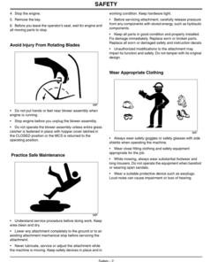 Alternative view of John Deere 38 QT Power Flow for LT Series Lawn Tractors Operator's Manual (OMM148539)