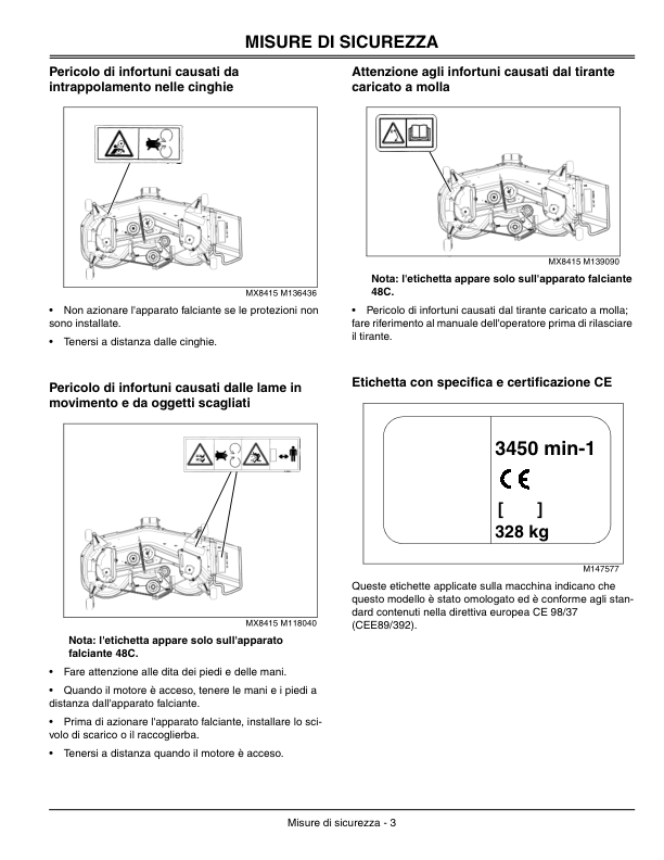 John Deere GT235 Lawn Tractor Operator's Manual (OMM148766) - Image 3