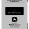 John Deere X595 Lawn & Garden Tractor North American (020225-030000) Operator's Manual (OMM149448)