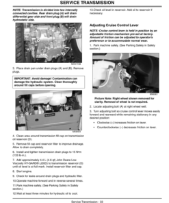 Alternative view of John Deere GX255 Garden Tractor Operator's Manual (OMM152803)