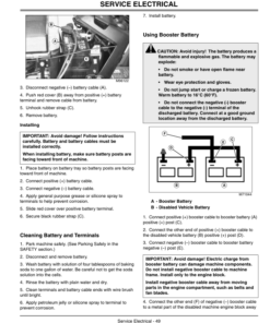 Alternative view of John Deere GX355 Lawn & Garden Tractor Operator's Manual (OMM152807)
