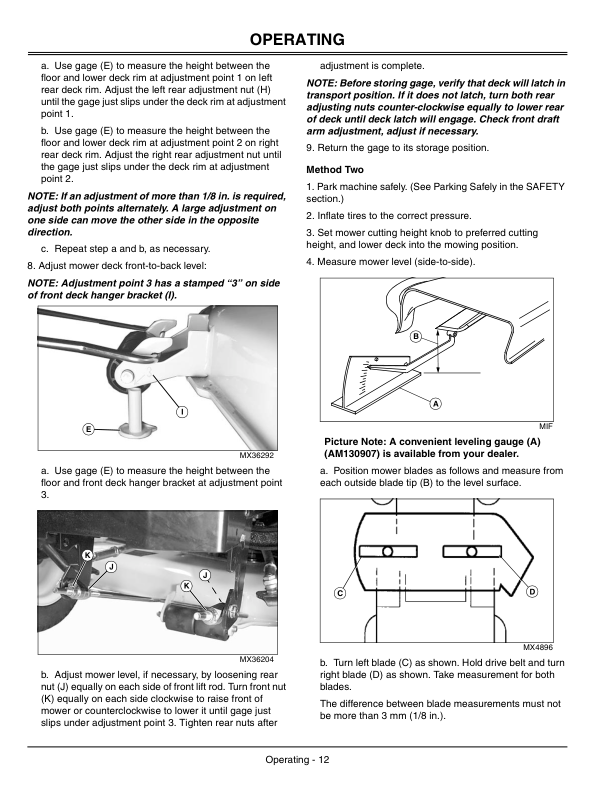 John Deere X300, X304, X320, X324 & X340 Select Series Tractors North America (010001-040000) Operator's Manual (OMM153411) - Image 2