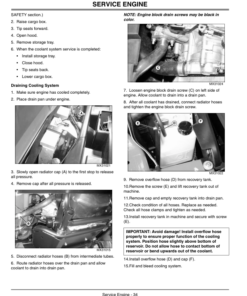 Alternative view of John Deere HPX 4x2, HPX 4x4 & HPX Trail 4X4 Gator Gas North America (010001-040000) Operator's Manual (OMM154156)