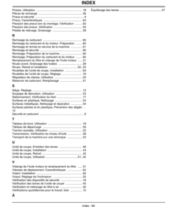 Alternative view of John Deere X540 Select Series Tractor (020001-) Operator's Manual (OMM154292)