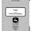 John Deere Rear Bagger 14-Bushel Operator's Manual (OMM154475)