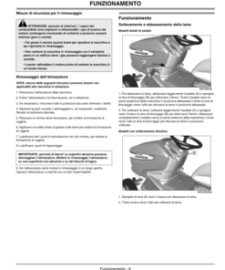 Alternative view of John Deere 48 Inch Front Blade Operator's Manual (OMM154808)