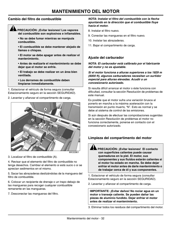 John Deere TX Turf Gator Utility Vehicle North America (001001-030000) Operator's Manual (OMM154967) - Image 2