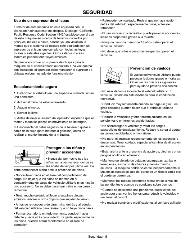 John Deere TX Turf Gator Utility Vehicle North America (001001-030000) Operator's Manual (OMM154967) - Image 3