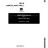 John Deere GL-A Grassland Drill Operator's Manual (OMM15550)