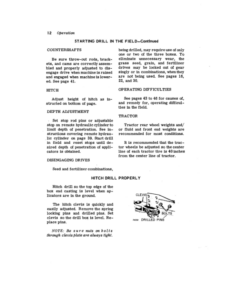 Alternative view of John Deere GL-A Grassland Drill Operator's Manual (OMM15550)