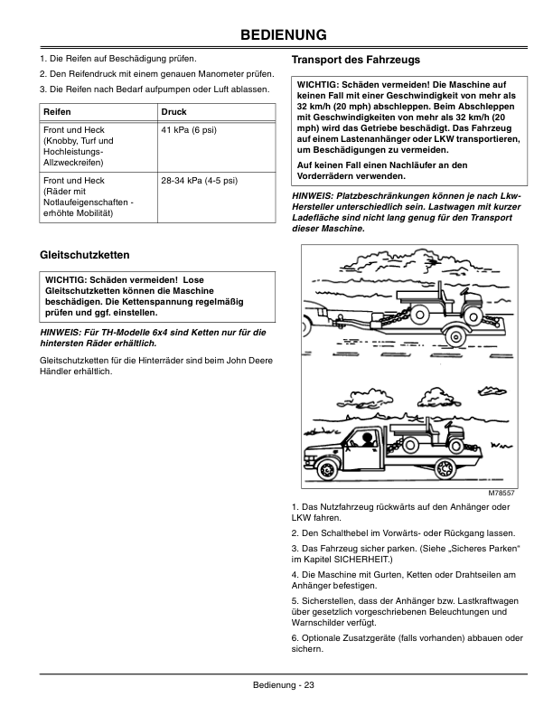 John Deere TH Gator Utility Vehicle (Diesel) Export Edition (001001-050000) Operator's Manual (OMM155603) - Image 3