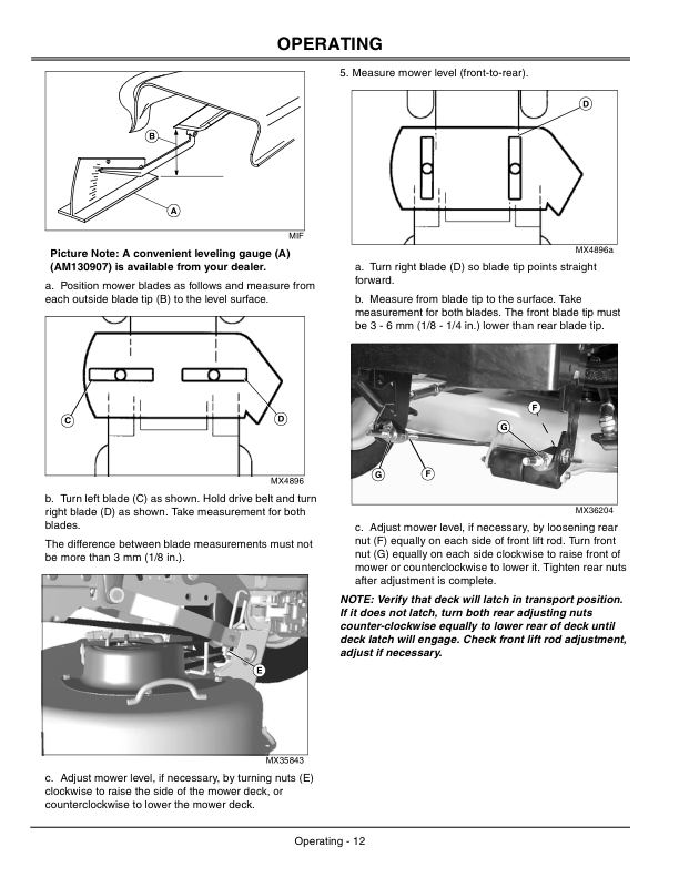 John Deere X500, X520, X534, X540 Multi-Terrain Select Series Tractors North America (020001-030000) Operator's Manual (OMM155821) - Image 2
