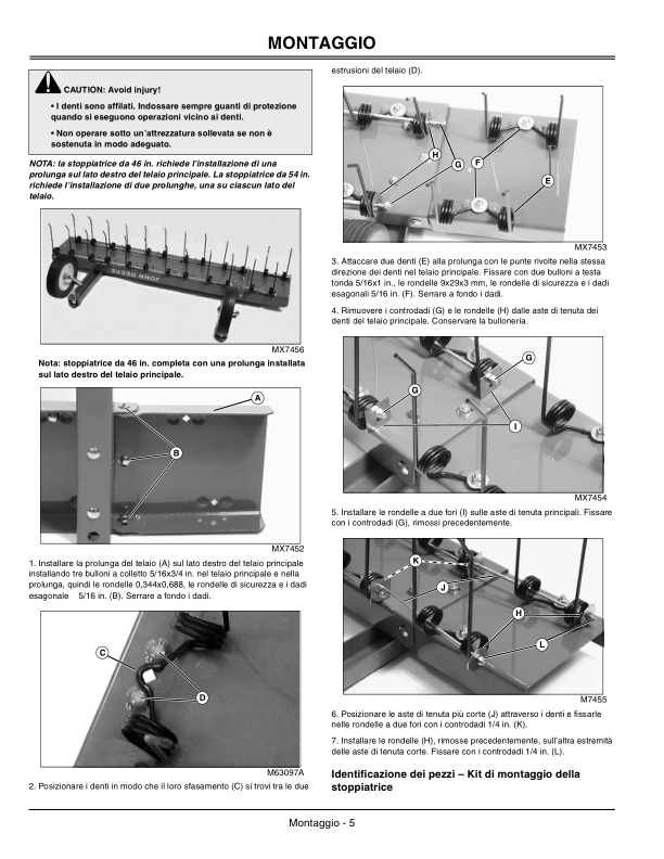 John Deere 38 Inch Front Mounted Thatcher Operator's Manual (OMM156176) - Image 2