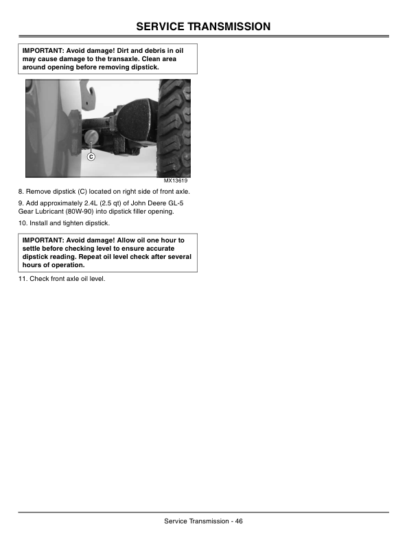 John Deere X740, X748 Select Series Tractors Operator's Manual (OMM157072) - Image 3
