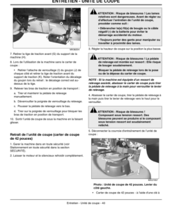 Alternative view of John Deere X300, X304, X320 Select Series Tractors Export Edition (085001-150000) Operator's Manual (OMM157374)