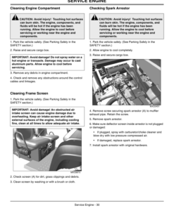 Alternative view of John Deere TX Gator Utility Vehicle North America (030001-050000) Operator's Manual (OMM158203)