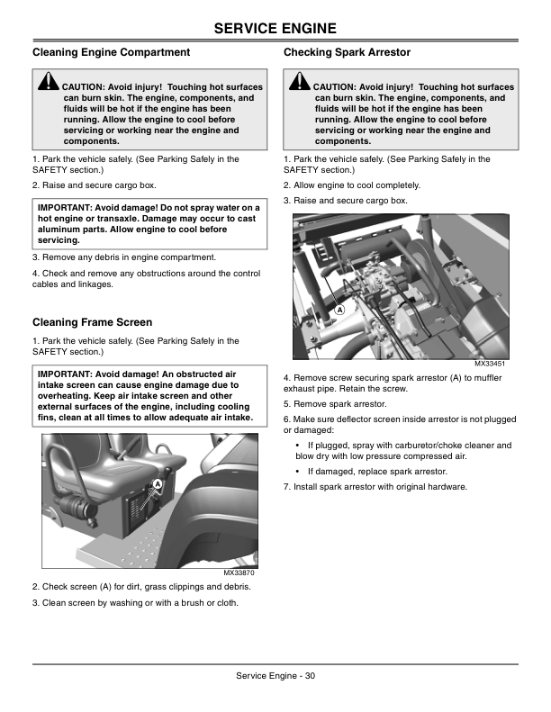 John Deere TX Gator Utility Vehicle North America (030001-050000) Operator's Manual (OMM158203) - Image 2