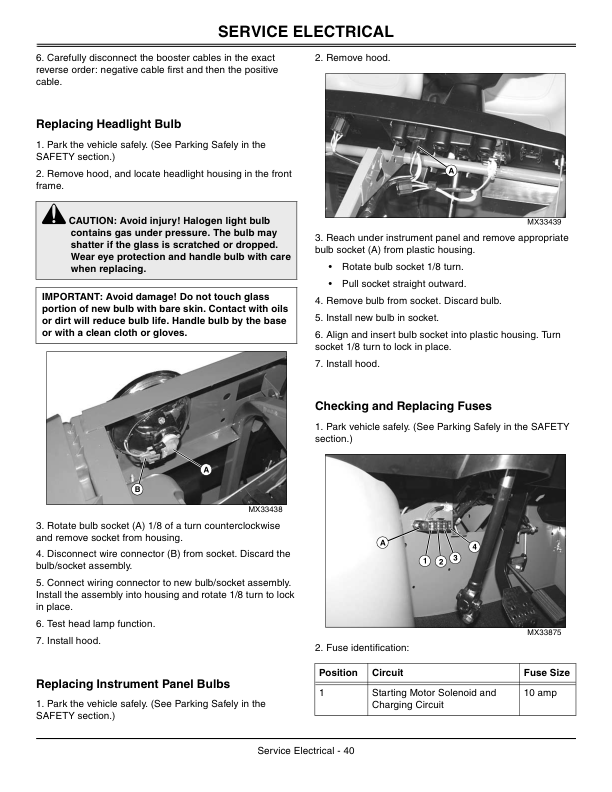 John Deere TX Turf Gator Utility Vehicle North America (030001-050000) Operator's Manual (OMM158204) - Image 3