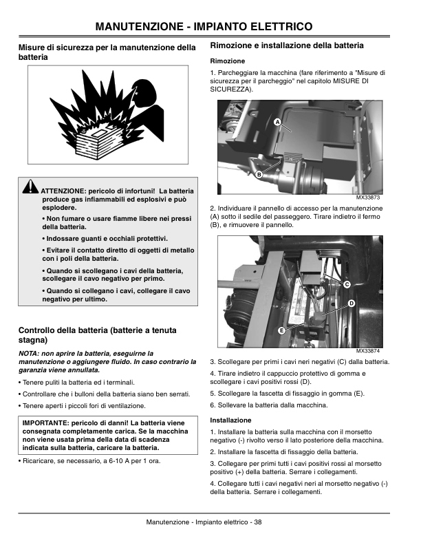 John Deere TX Gator Utility Vehicle Export Edition (030001-050000) Operator's Manual (OMM158209) - Image 3