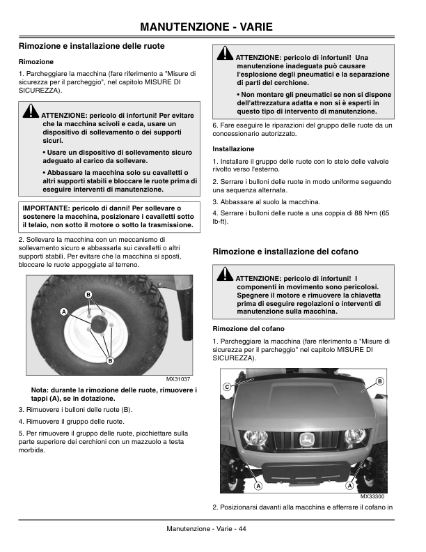 John Deere TX Gator Utility Vehicle Export Edition (030001-050000) Operator's Manual (OMM158209) - Image 4
