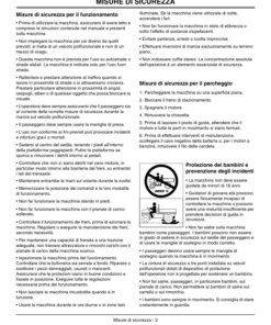 Alternative view of John Deere TX Turf Gator Utility Vehicle Export Edition (030001-050000) Operator's Manual (OMM158210)