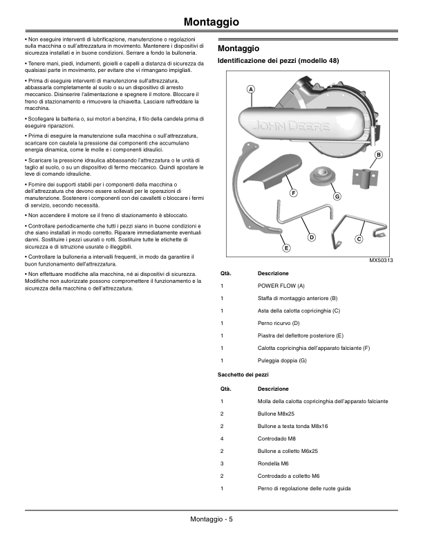 John Deere Power Flow??C?Series High Performance????r 48C, 54C, 62C Mowers Operator's Manual (OMM158903) - Image 2